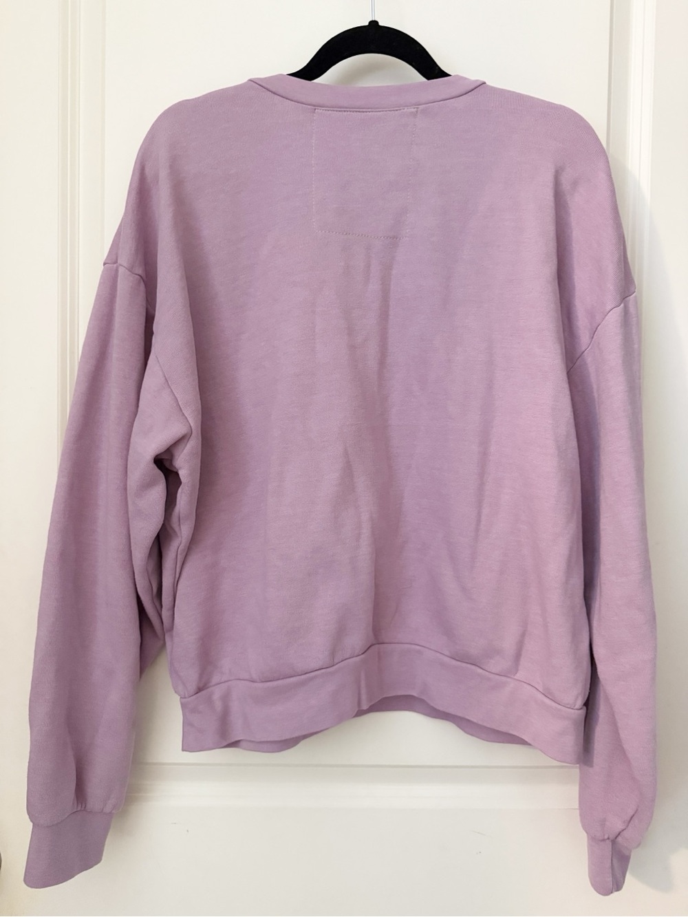 Aviator Nation Logo Relaxed Crew Sweatshirt - Mauve - size small - Picture 4 of 6